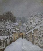 Alfred Sisley Snow at Louveciennes (san21) Spain oil painting artist